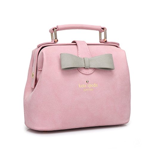 HIFISH HB125076 PU Leather Korean Style Women’s Handbag,Vertical Section Square Doctors Bag