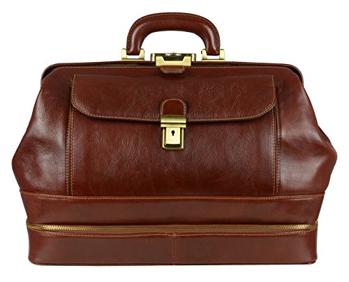 Leather Doctor Bag, Leather Medical Bag,Vintage style Doctor Bag, Leather Briefcase – Time Resistance