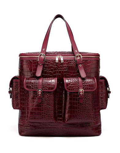 Aspired by Reporter/Business traveler/doctor/ photographer croco embossed bags
