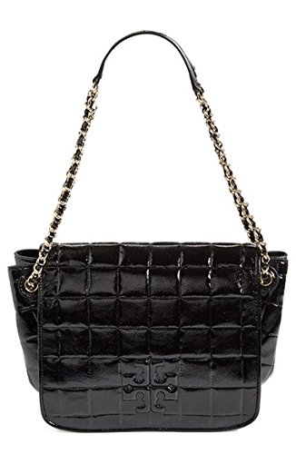 Tory Burch Small Marion Quilted Shoulder Bag Black Leather Bag