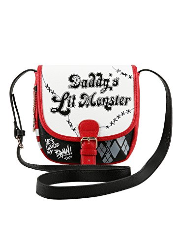 DC Comics Suicide Squad Daddy’s Lil Monster Crossbody Saddle Bag