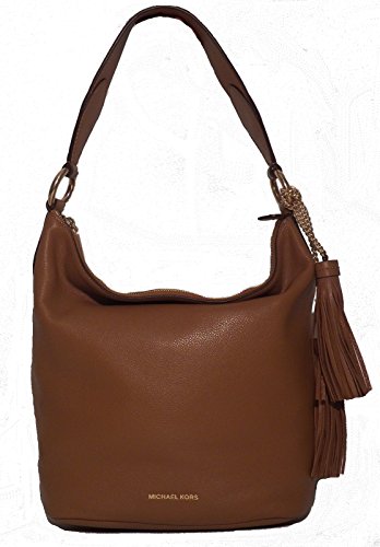 Michael Kors Elana Large Convertible Shoulder Bag Acorn $378