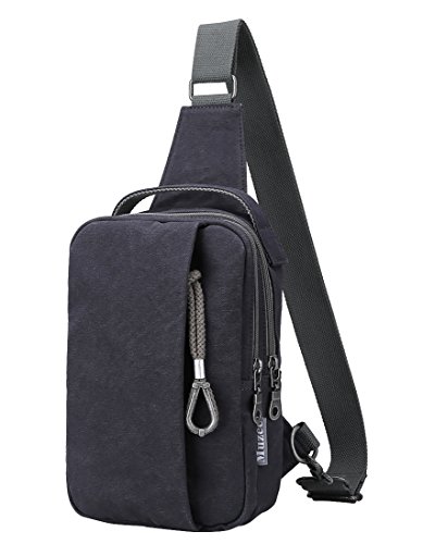 Muzee Sling Bag Chest Shoulder Gym Backpack Sack Satchel Outdoor Crossbody Bag