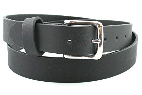 Best Bridle 1-1/4″ Black Leather Belt Full Grain Men Hand Made USA
