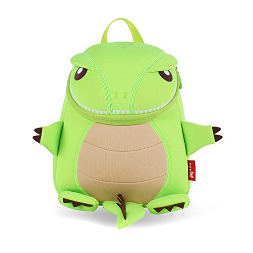 YISIBO Kids Backpack 3D Cute Cartoon School Toddler Sidesick Boys Girls Bags (Dragon Green)