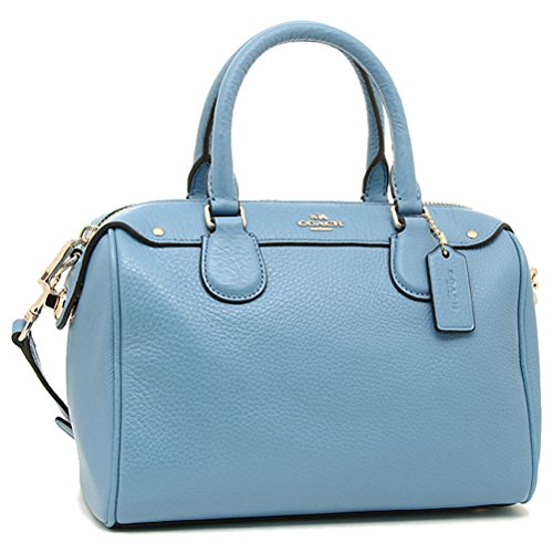 Coach Women’s leather Handbag F57521 (Blue)