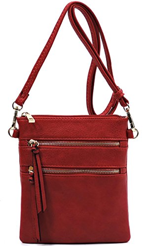 Multi pocket Crossbody Bag | Wristlet | Phone and Wallet Purse by Fashion Glad