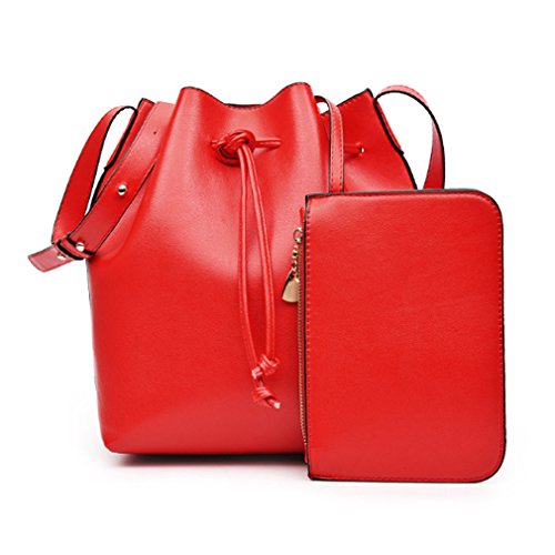 LOMOL 2016 New Womens Fashion Noble Elegant Leather Shoulder Bag Handbag Purse