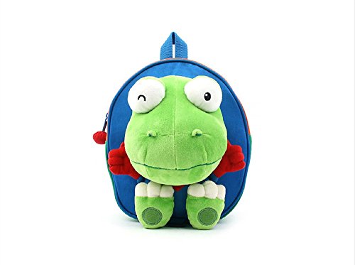 Crong Safety Harness Backpack Toddler Kids Plush Backpack (3 to 5 years) PR00193 Blue