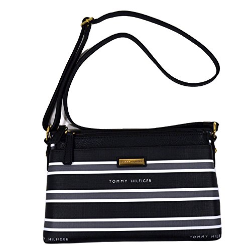 Tommy Hilfiger Striped Crossbody With Pouch