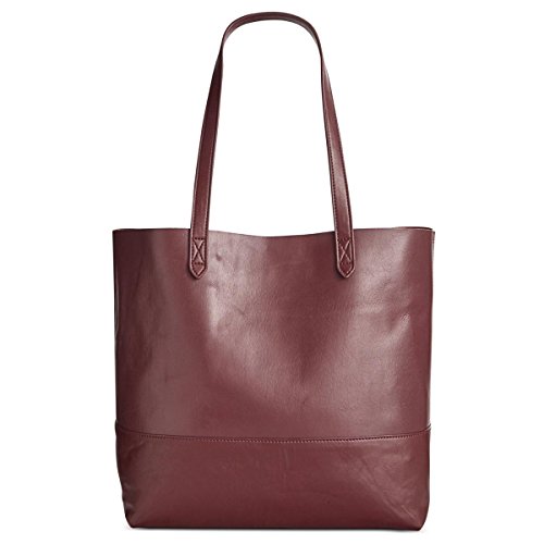 Giani Bernini Womens Commuter Leather Trim Everyday Tote Handbag
