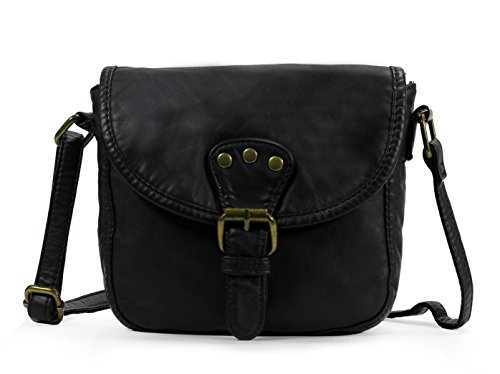 Scarleton Mini Accent Belt Flap Crossbody Bag H1816