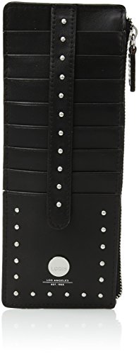 Lodis Pismo Stud RFID Credit Card Case With Zipper Pocket