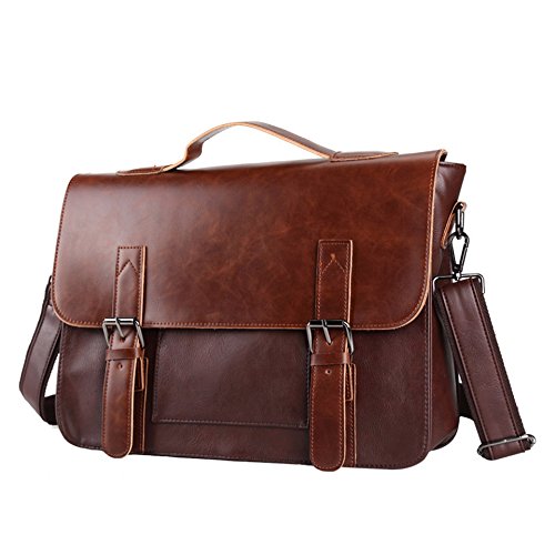 Bolso Hombre Leather Bag Men Crossbody Bags Messenger Men’s Travel Shoulder Bags Solid Briefcases Handbags