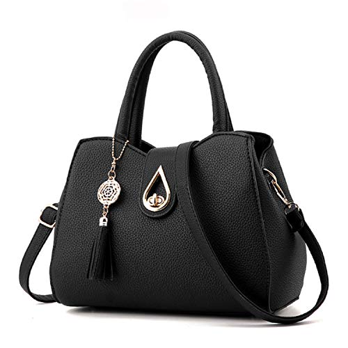Women Handbag Tassel Pu Leather Totes Bags Brief Women Shoulder Bag Ladies Bags