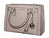 MICHAEL Michael Kors Women's Dillon Shoulder Bag Medium Leather Satchel Handbag (BALLET)